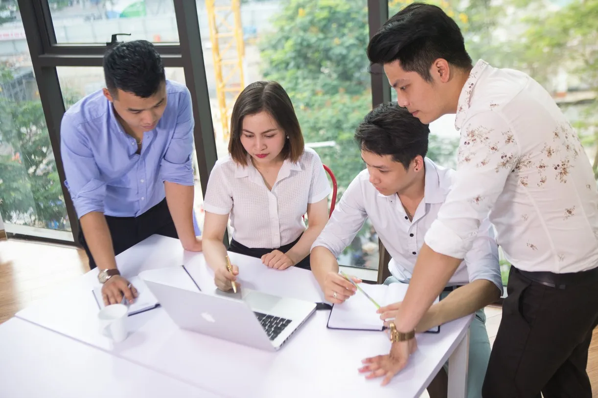Hình ảnh nhân sự và môi trường làm việc W.com.vn