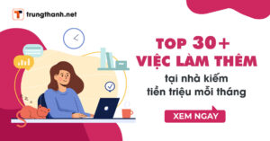 kiếm tiền làm thêm tại nhà
